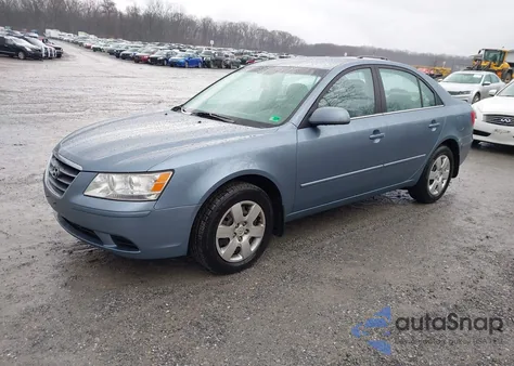 2010 Hyundai Sonata Gls z USA, uszkodzony, nr VIN 5NPET4AC8AH616563
